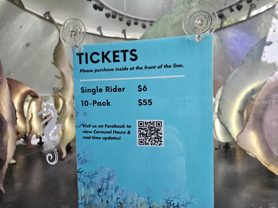 Carrousel de la mer, prix