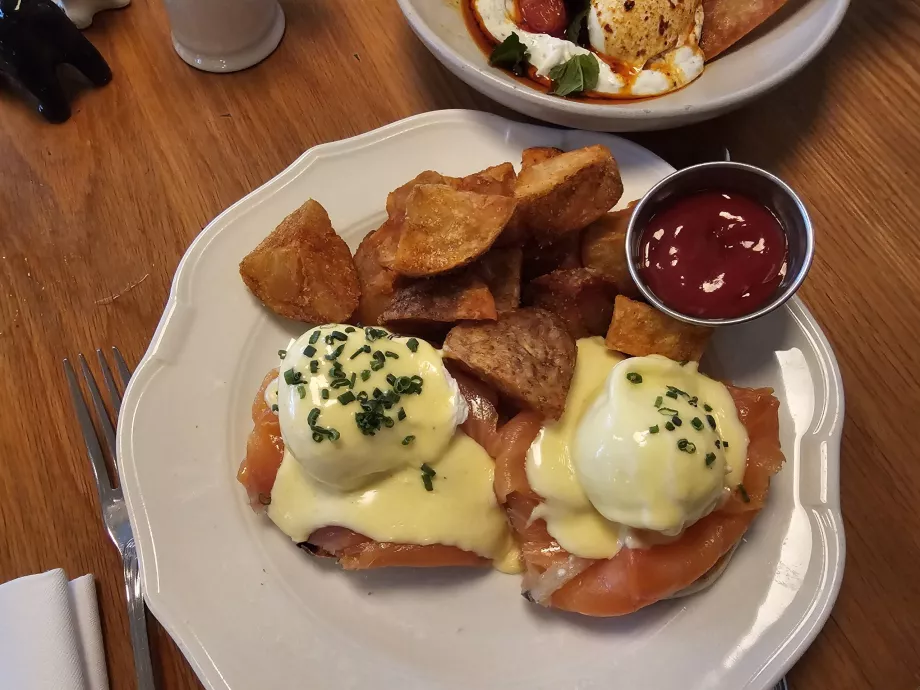 Petit-déjeuner, œufs norvégiens