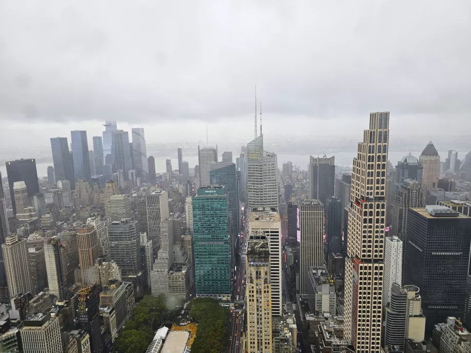 Summit One Vanderbilt, vue vers Penn Station