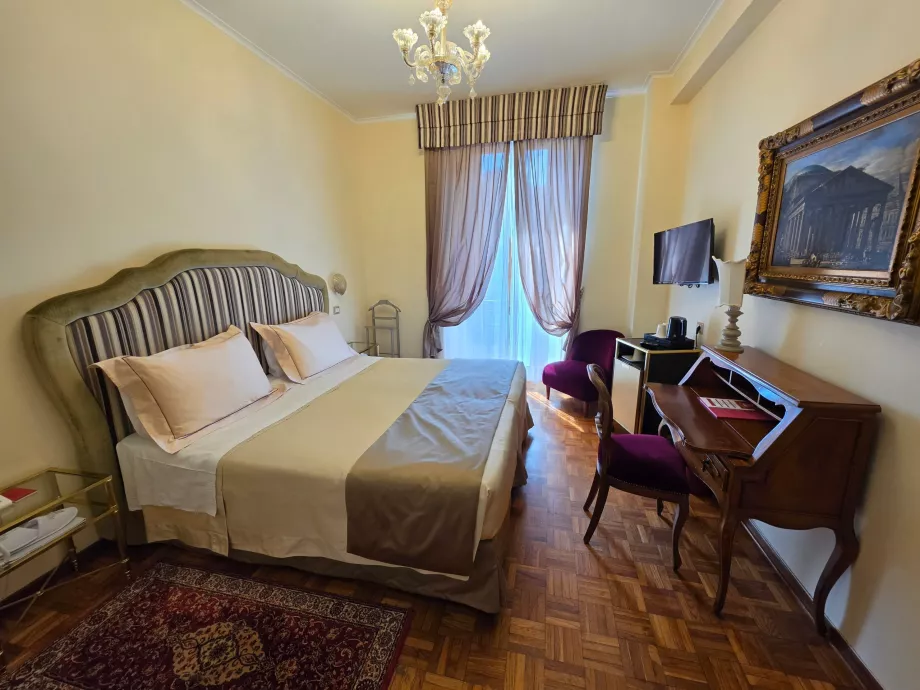 Ma chambre avec vue à l'hôtel Forum