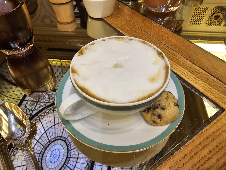 Cappucino au petit déjeuner
