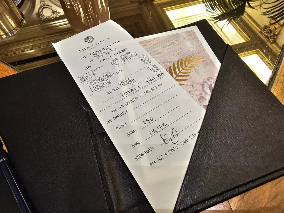 Compte petit-déjeuner