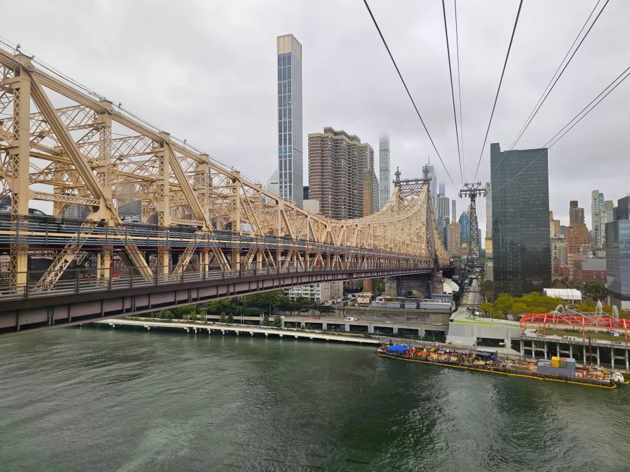 Téléphérique jusqu'à l'île de Roosvelt