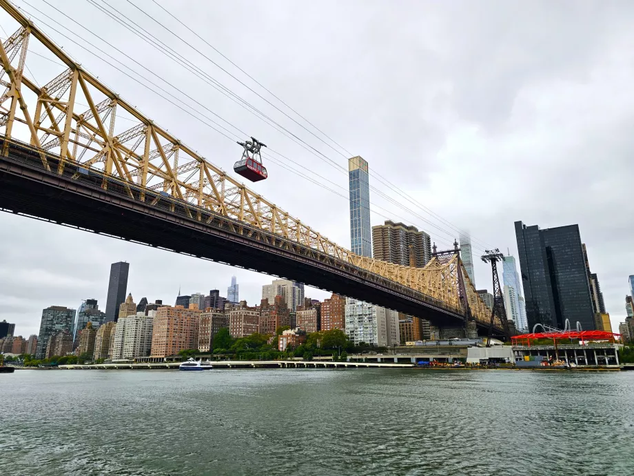 Téléphérique vers l'île Roosvelt