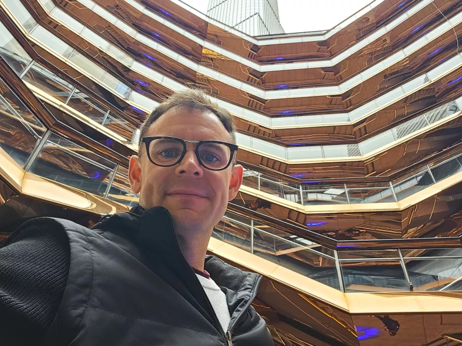 Moi dans le vaisseau