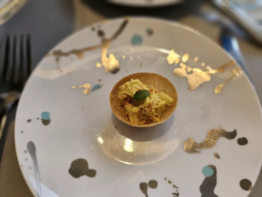 Boîte bleue, encas unique