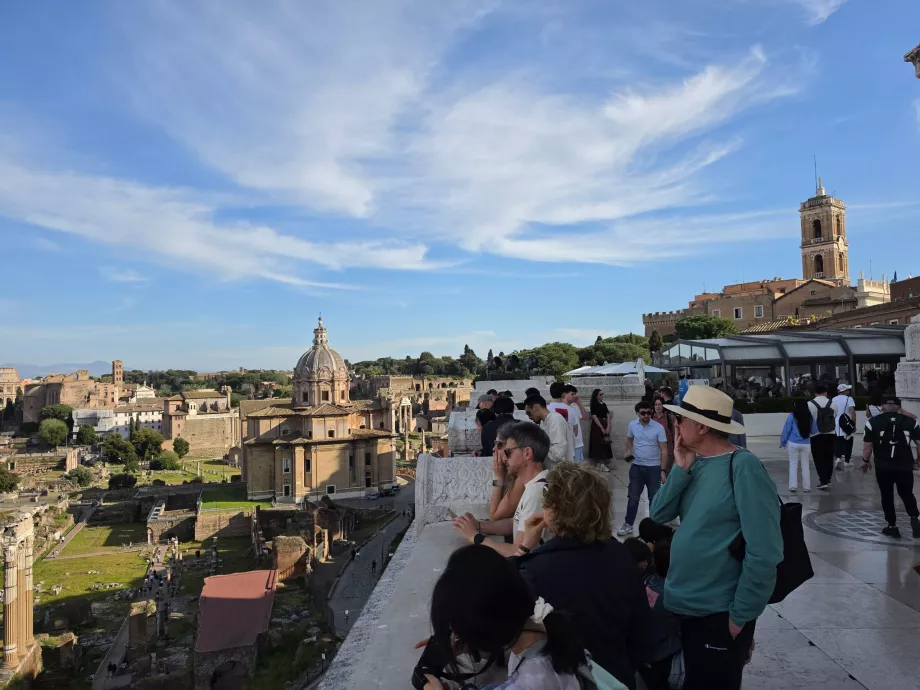 Altare della Patria, partie gratuite