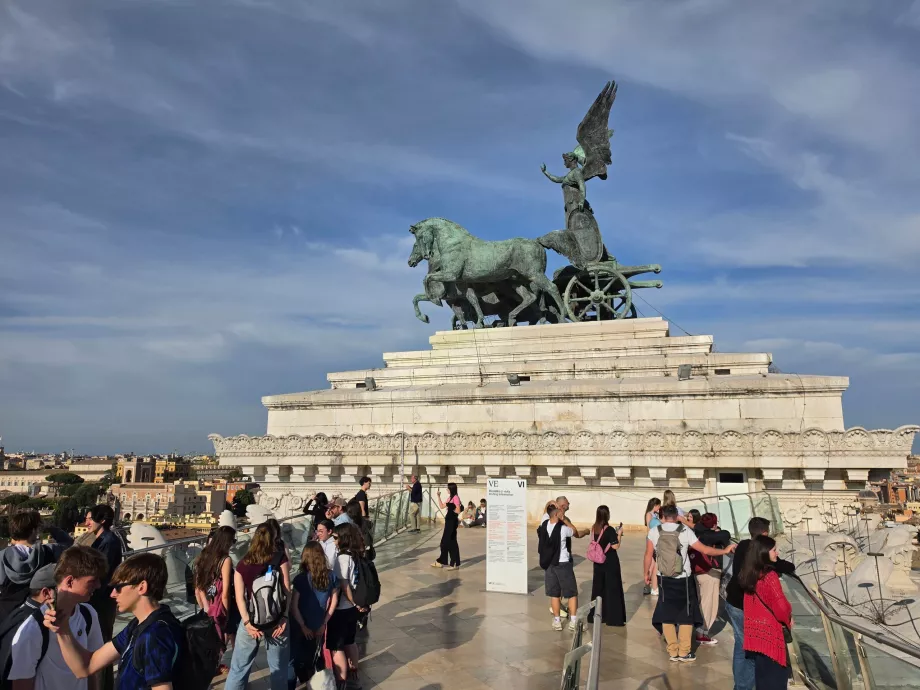 Altare della Patria, partie payante