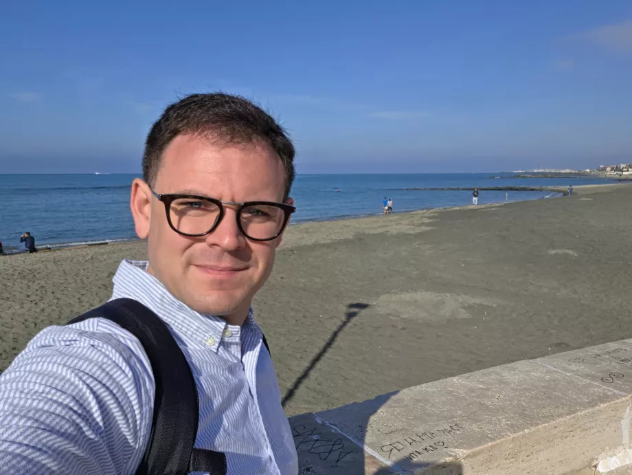 Me sur Lido di Ostia