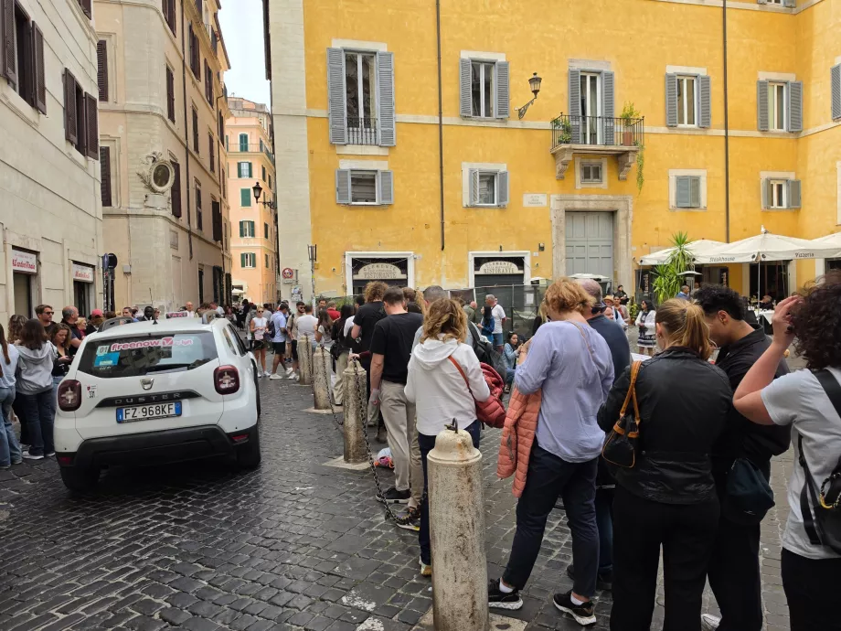 All'antico Vinaio, file d'attente alimentaire