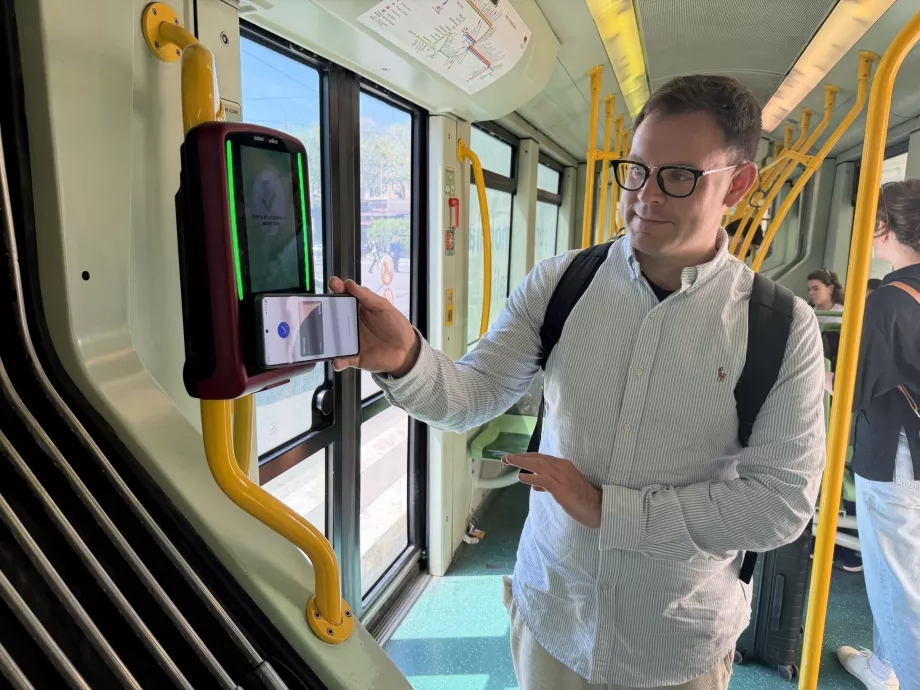 Paiement par carte dans les transports publics