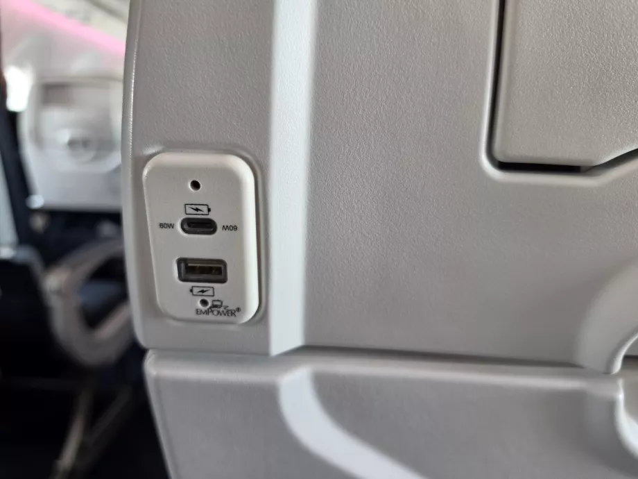 Ports USB pour recharger des appareils électroniques