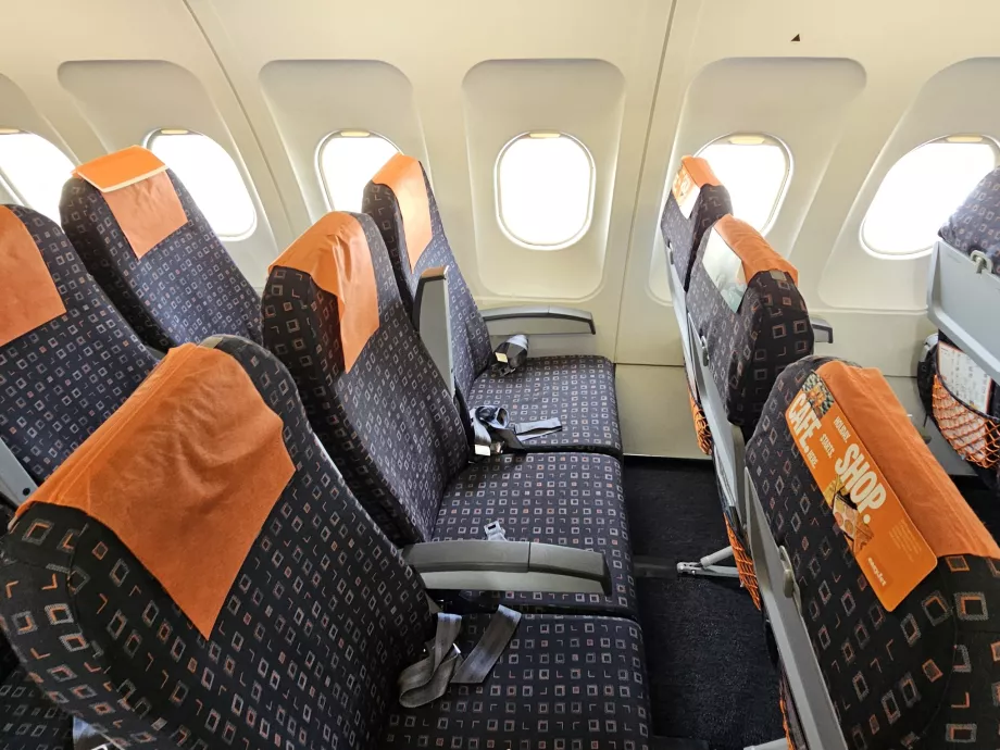 Sièges sur easyJet