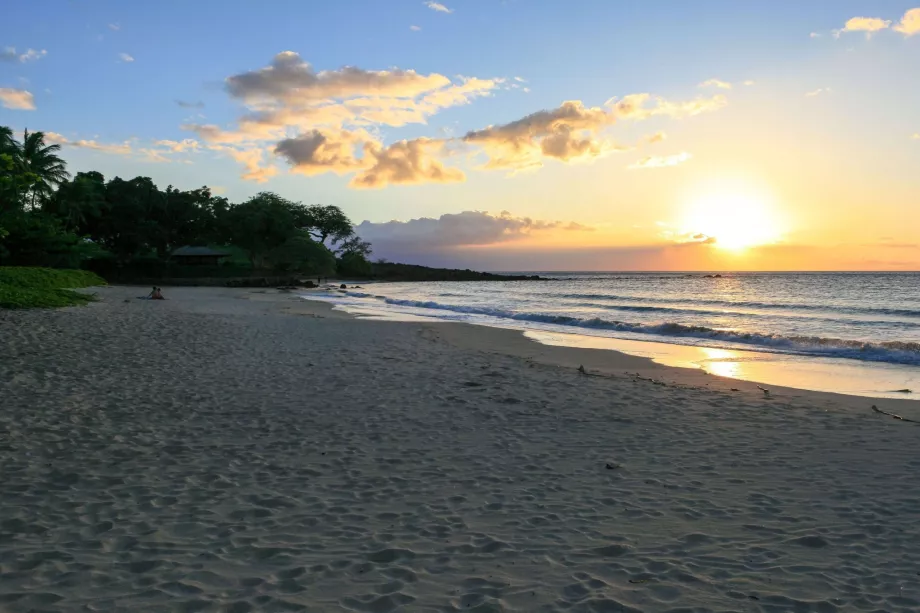 Plage de Kaunaoa