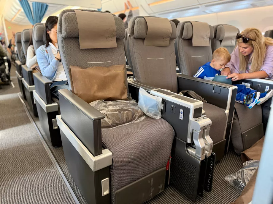 Sièges en Premium Economy