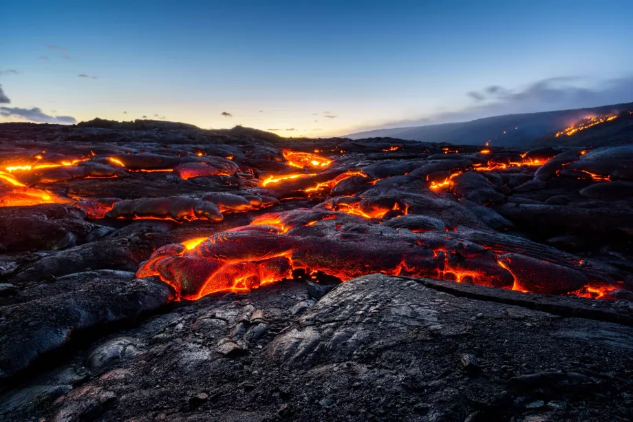 La lave de Kilauea