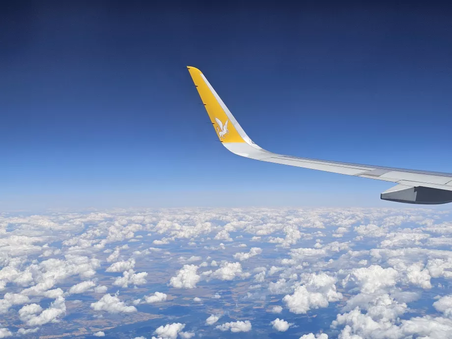 Pegasus Airlines sur le vol Prague-Istanbul