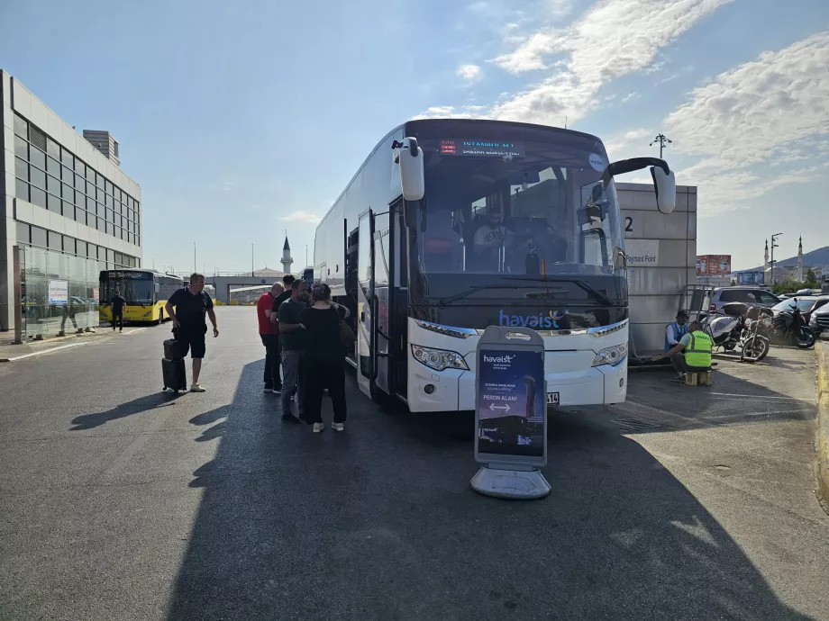 Bus Havaist pour l'aéroport IST d'Istanbul