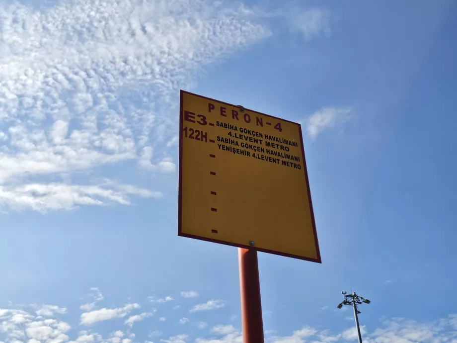 Signalisation des arrêts de bus locaux
