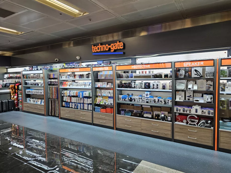 Magasin d'électronique de voyage