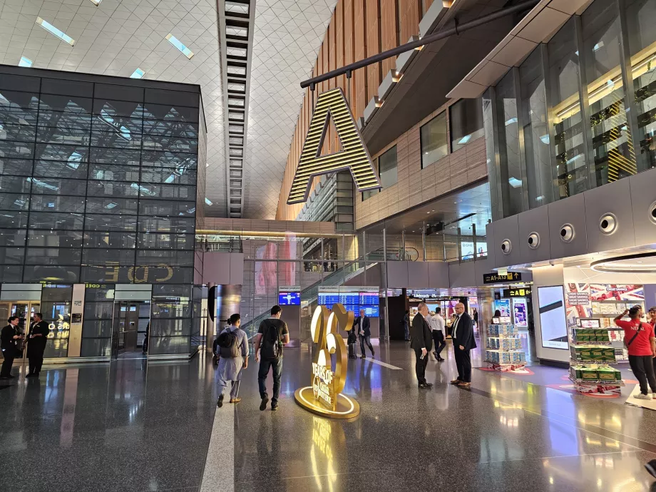 Désignation des parties de l'aéroport