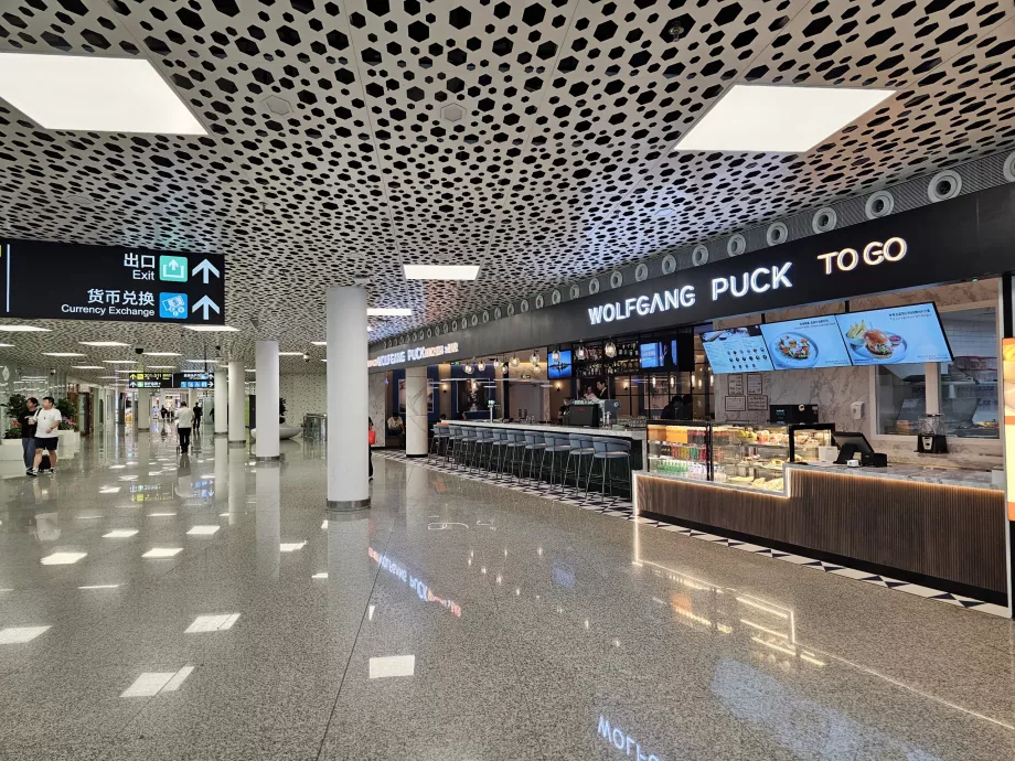Restaurant dans le terminal international