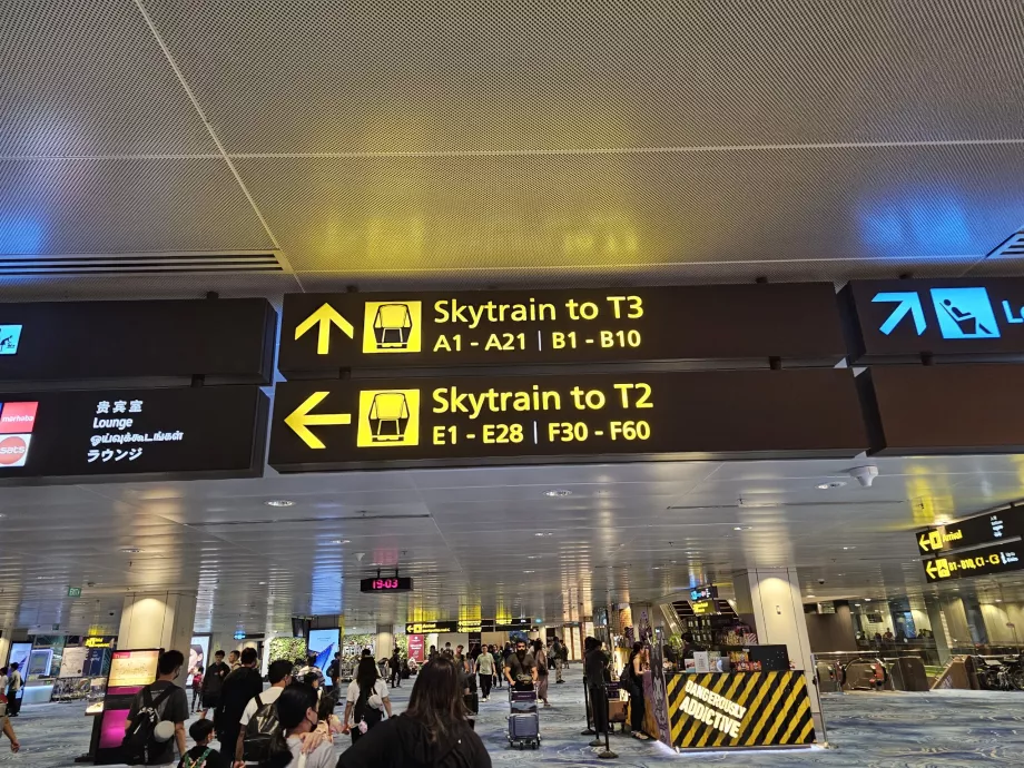 Transferts par Skytrain