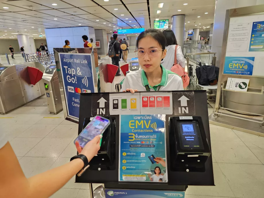 Payer le métro avec une carte sans contact