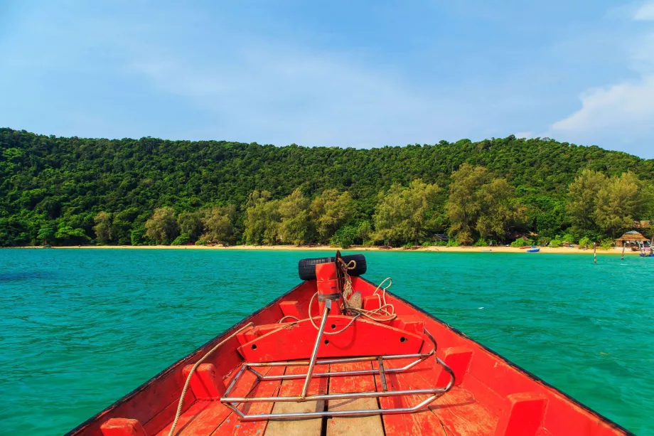 Bateaux à Koh Rong